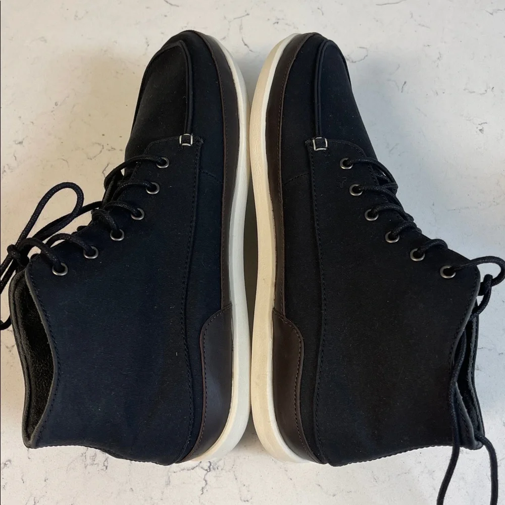 OluKai Chukka Boots Nalukai Kapa Boot Black High-Top Men's Shoes Size 11.5